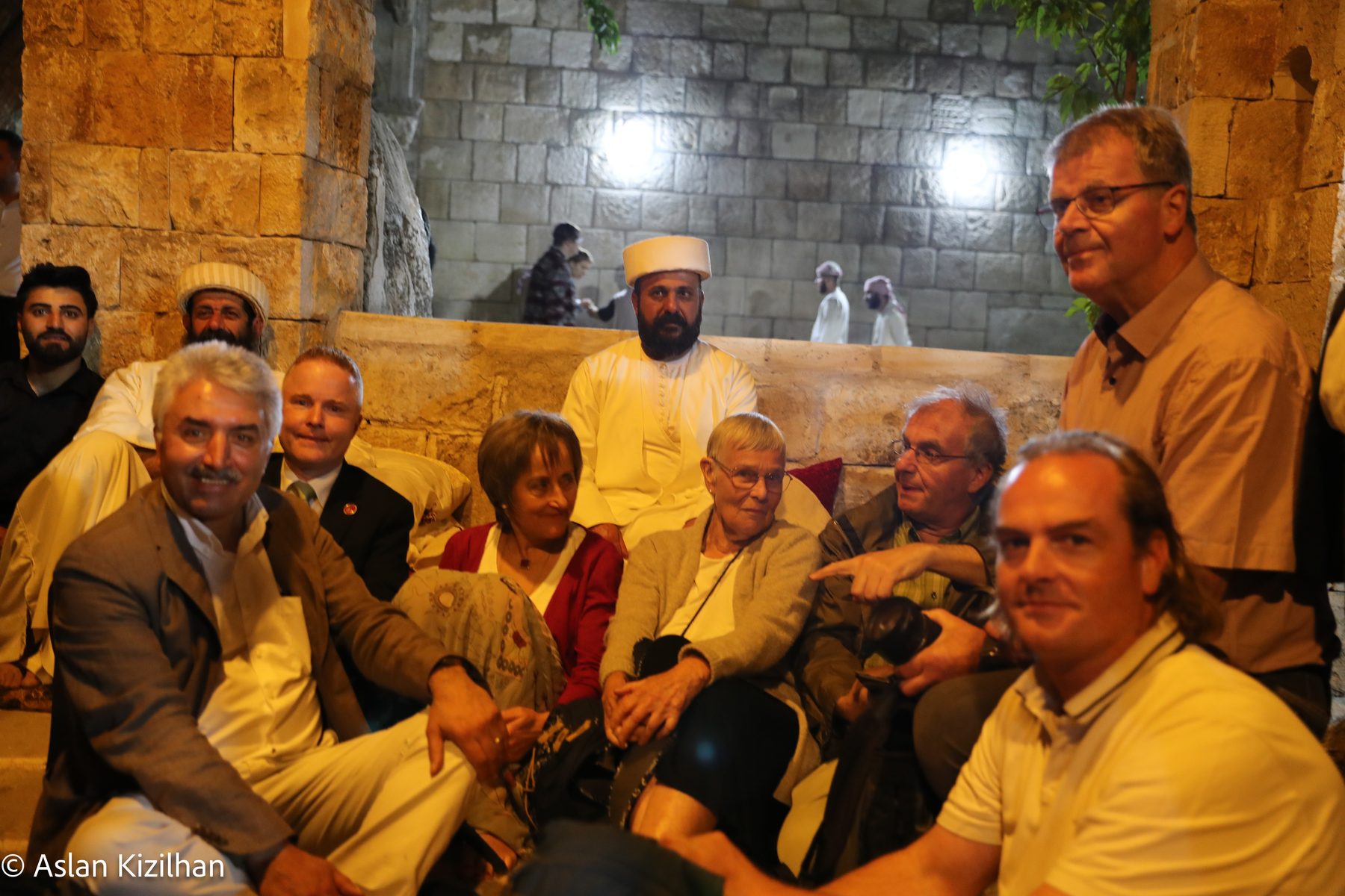 Delegation beim Baba Sheikh in Lalish